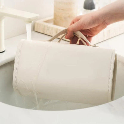🔥LAST DAY 49%OFF Leather Waterproof Cosmetic Bag